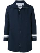 Stone Island - Marina Stripe Tank Shield Coat - Men - Polyester/polyurethane Resin - S, Blue, Polyester/polyurethane Resin