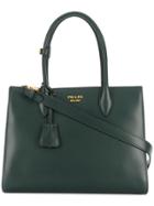 Prada Bibliotheque Tote Bag - Green