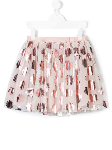 Stella Mccartney Kids Seashell Print Skirt - Pink & Purple