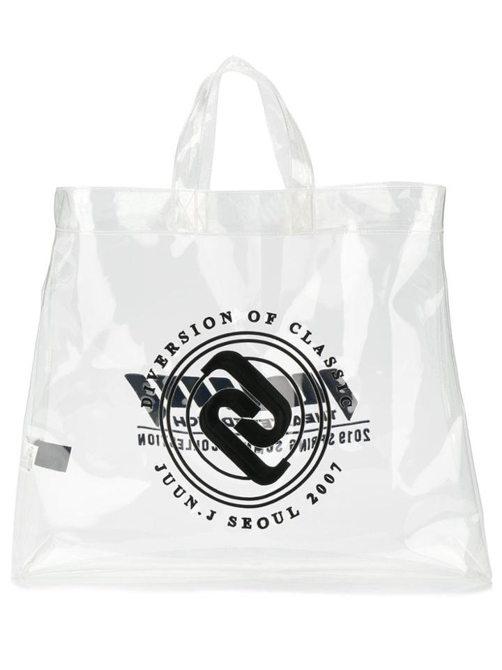 Juun.j Thealtheredtech Tote - White