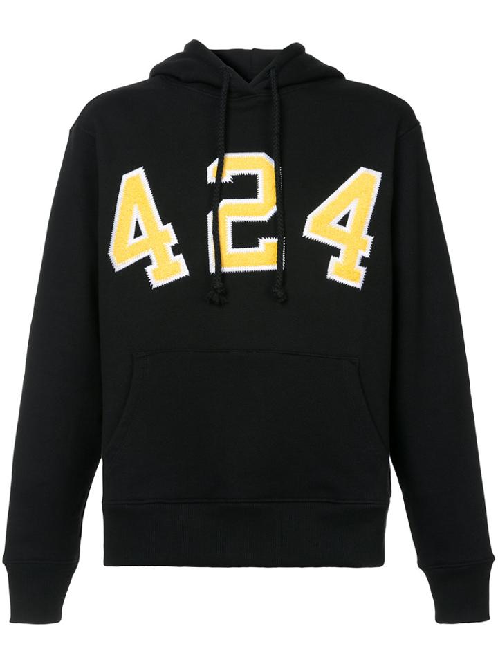 424 Fairfax University Hoodie - Black
