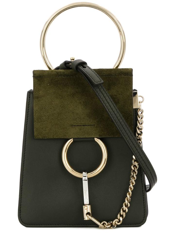 Chloé Small Faye Bracelet Bag - Green