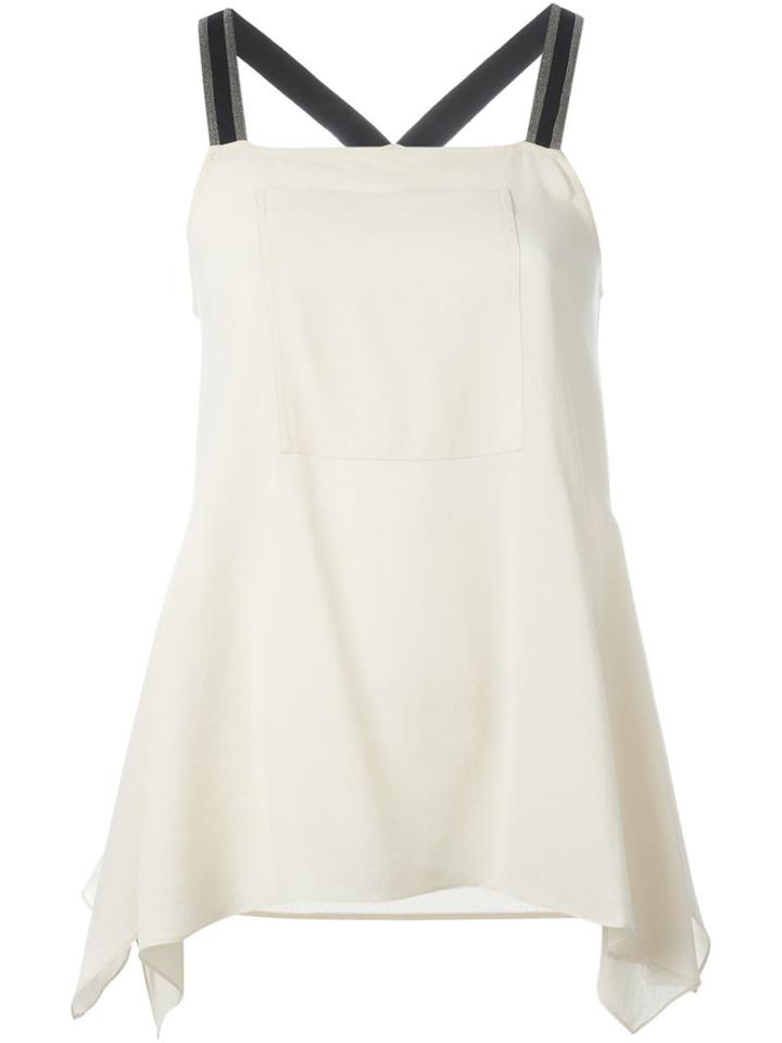 Brunello Cucinelli Bead Strappy Top