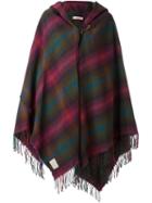 Vivienne Westwood Checked Cape, Women's, Acrylic/polyester/wool/other Fibers
