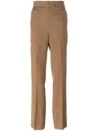 Ports 1961 Tailored Trousers, Women's, Size: 42, Nude/neutrals, Silk/cotton/wool