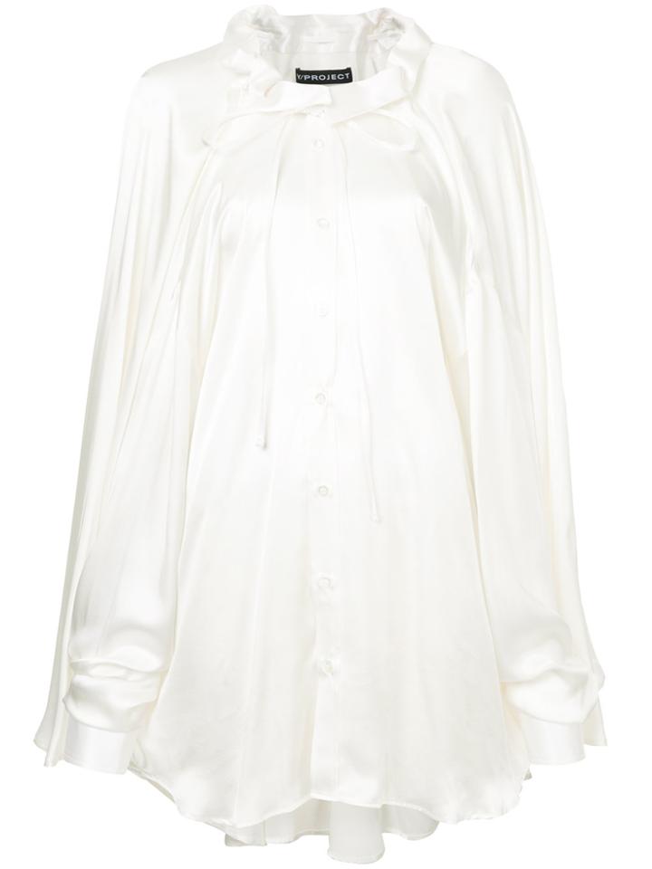 Y / Project Oversized Shirt - White