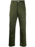 Haikure Straight-leg Trousers - Green