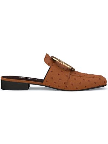Dorateymur Petrol Mules - Brown