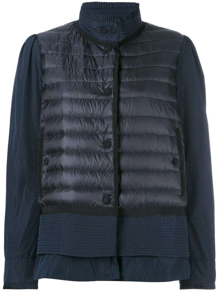 Moncler Padded Body Jacket, Women's, Size: 3, Blue, Nylon/polyester