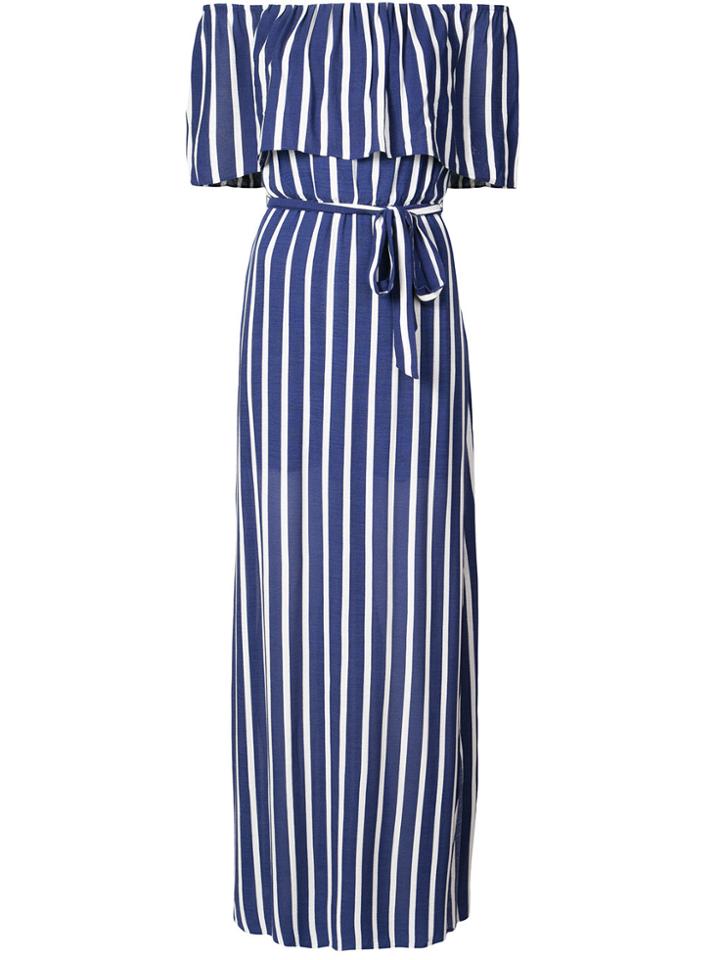 Alice+olivia Oasis Stripe Dress - Blue