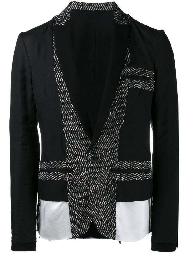 Haider Ackermann Panelled Blazer
