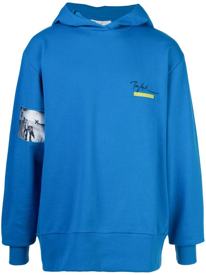Tony Hawk Signature Line Photo Print Hoodie - Blue