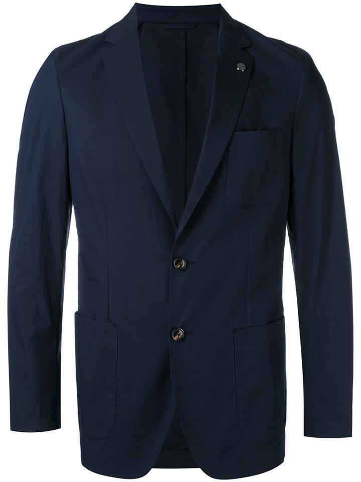 Michael Kors - Denim Blazer - Men - Cotton/nylon/polyester - 38, Blue, Cotton/nylon/polyester