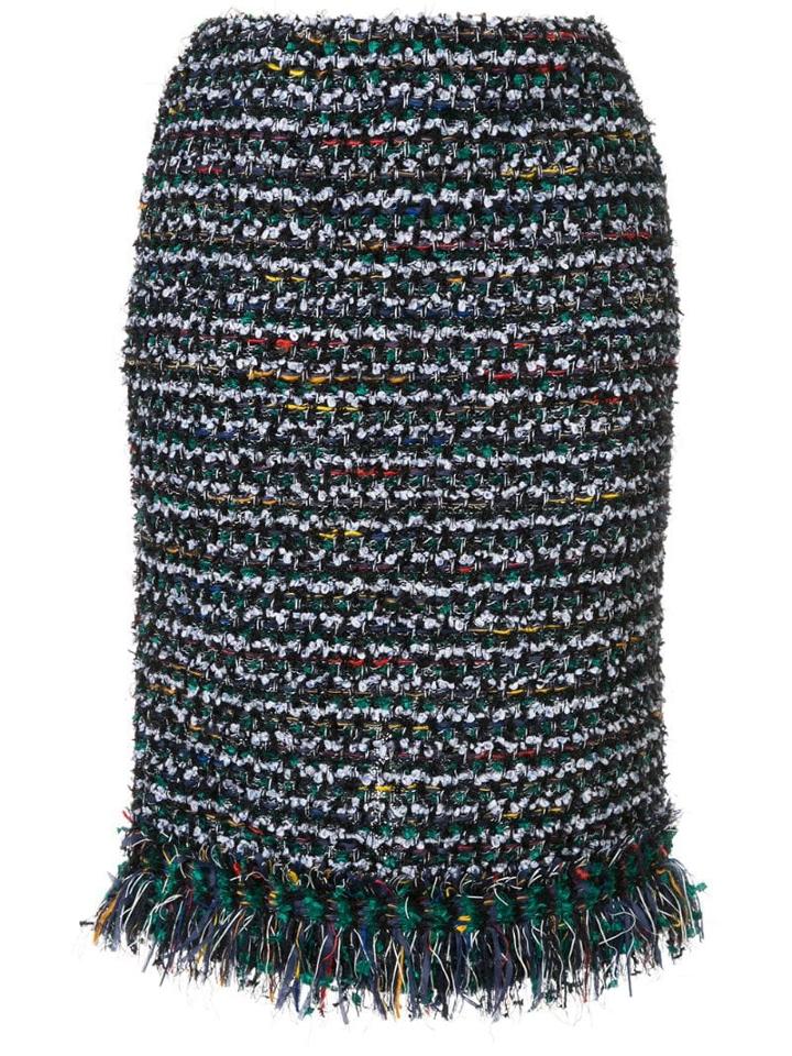 Coohem Vimar Tweed Mini Skirt - Blue