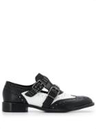 Twin-set Buckle Strap Brogues - Black