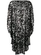 Mm6 Maison Margiela Sequinned Tulle Dress - Metallic