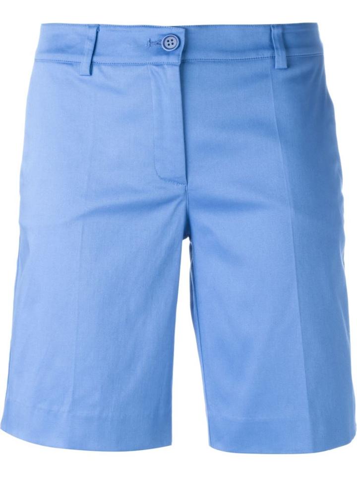 P.a.r.o.s.h. Classic Shorts, Women's, Blue, Cotton/spandex/elastane/acetate/viscose