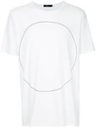 Bassike Geometric Print T-shirt - White