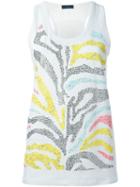 Twin-set Jeans Embellished Tank Top