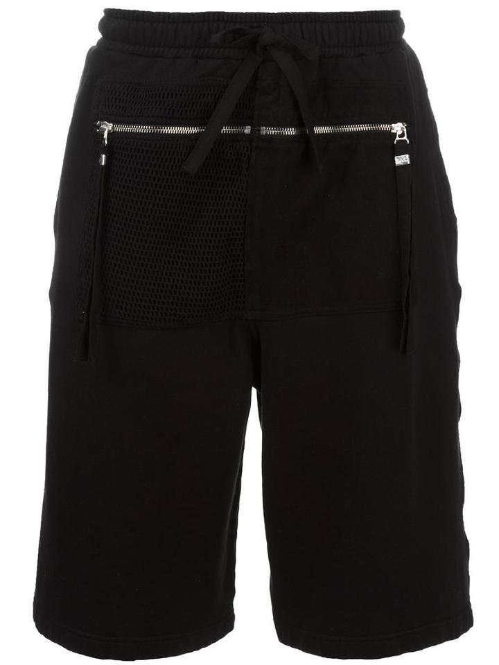 Blood Brother Zipped Pockets Track Shorts, Men's, Size: Xxl, Cotton