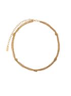 Saint Laurent Multi-chain Knot Choker - Gold