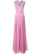 Roksanda 'appley' Dress, Women's, Size: 10, Pink/purple, Silk/padanus Fibre