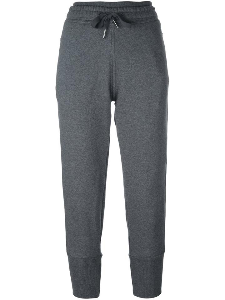 Adidas By Stella Mccartney Yoga Pants, Women's, Size: Small, Grey, Cotton/polyester