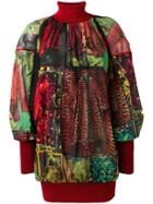 Jean Paul Gaultier Vintage High Neck Jumper - Red