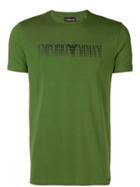 Emporio Armani Displaced Logo T-shirt - Green