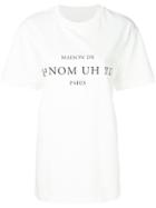 Ih Nom Uh Nit Logo Print T-shirt - White