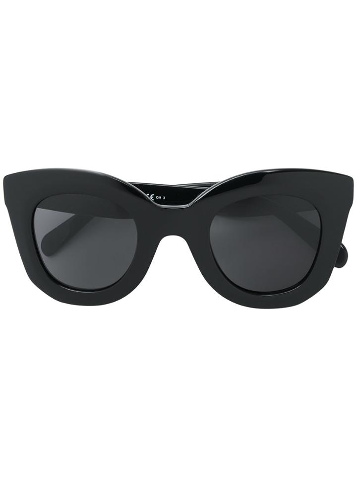 Céline Eyewear Cellulose Sunglasses - Black