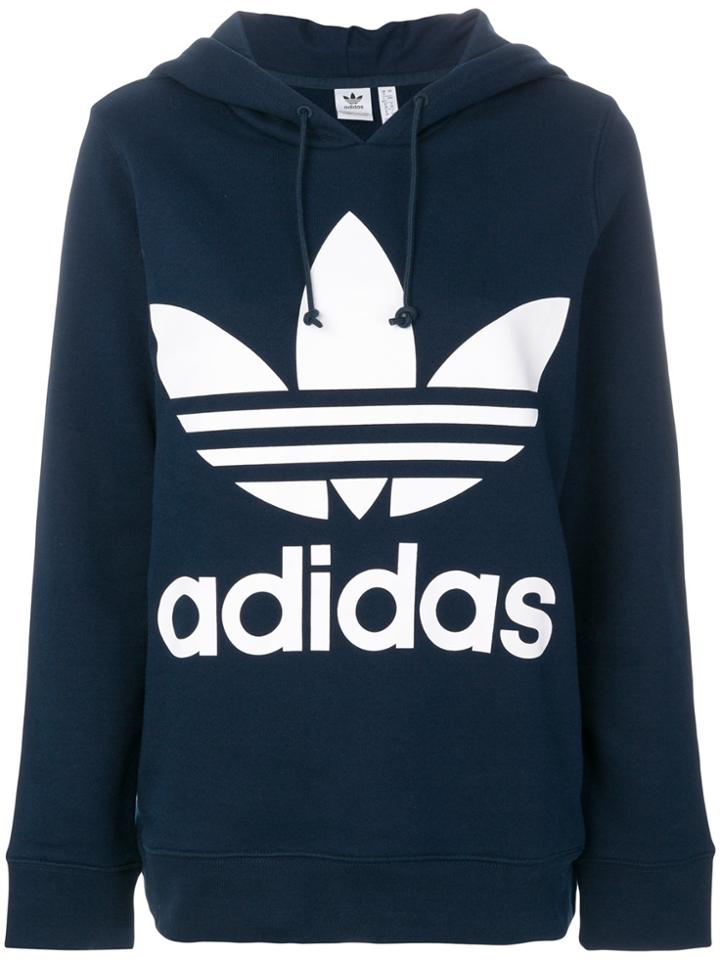 Adidas Trefoil Hoodie - Blue
