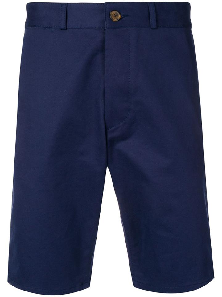 Maison Kitsuné Chino Shorts - Blue