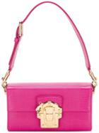 Dolce & Gabbana Lucia Shoulder Bag, Women's, Pink/purple, Calf Leather