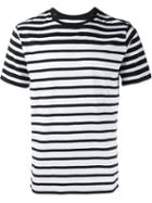 Rag & Bone Striped T-shirt, Men's, Size: Small, Black, Cotton