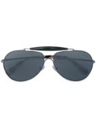 Prada Eyewear Aviator Sunglasses - Metallic