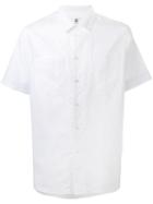 Ps By Paul Smith Pocket Short Sleeve Shirt, Men's, Size: Large, White, Cotton/linen/flax