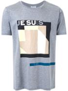 Fad Three Je Suis T-shirt, Men's, Size: M, Grey, Cotton