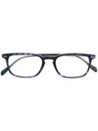 Oliver Peoples Brennon Glasses, Blue, Acetate/metal Other