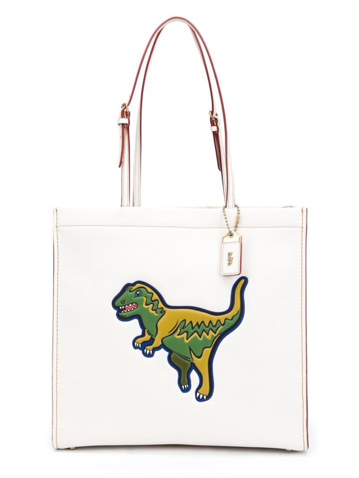 Coach T-rex Print Tote