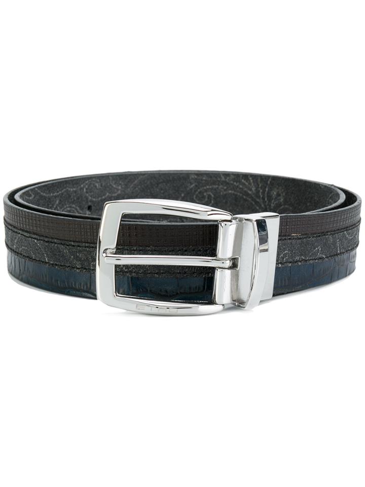 Etro Striped Belt - Multicolour