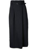 G.v.g.v. - Pleated Midi Skirt - Women - Polyester/rayon - 36, Blue, Polyester/rayon