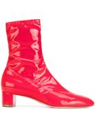 Oscar Tiye Emme Stretch Boots - Red