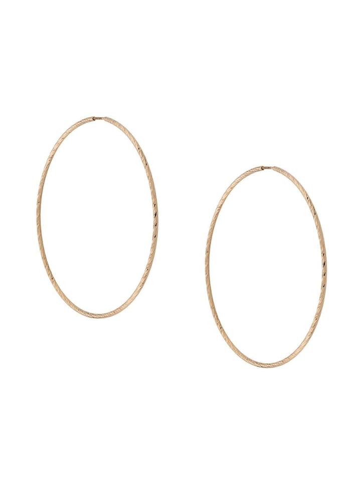 Maria Black 14kt Yellow Gold Liv 50 Hoop Earrings
