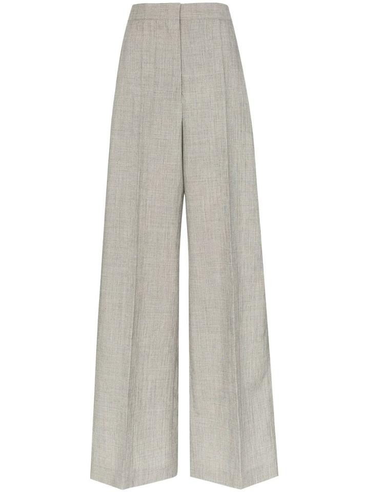 Jil Sander Wide-leg Tailored Trousers - Grey