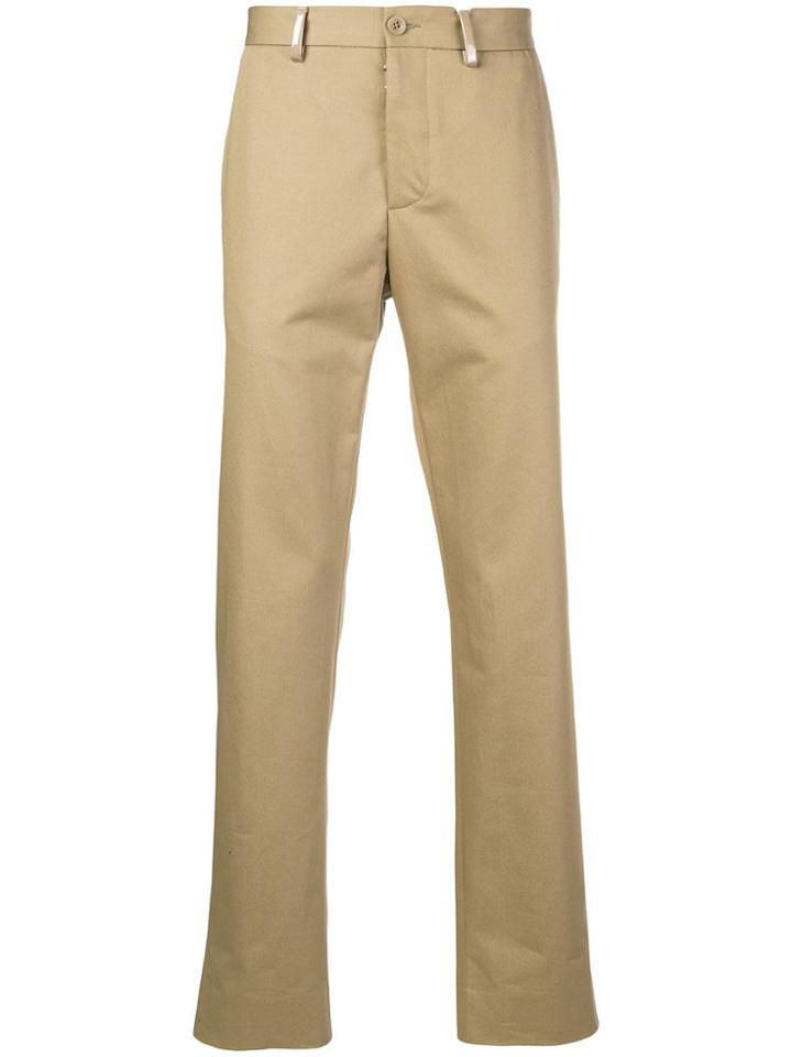 Maison Margiela Straight Leg Trousers - Neutrals