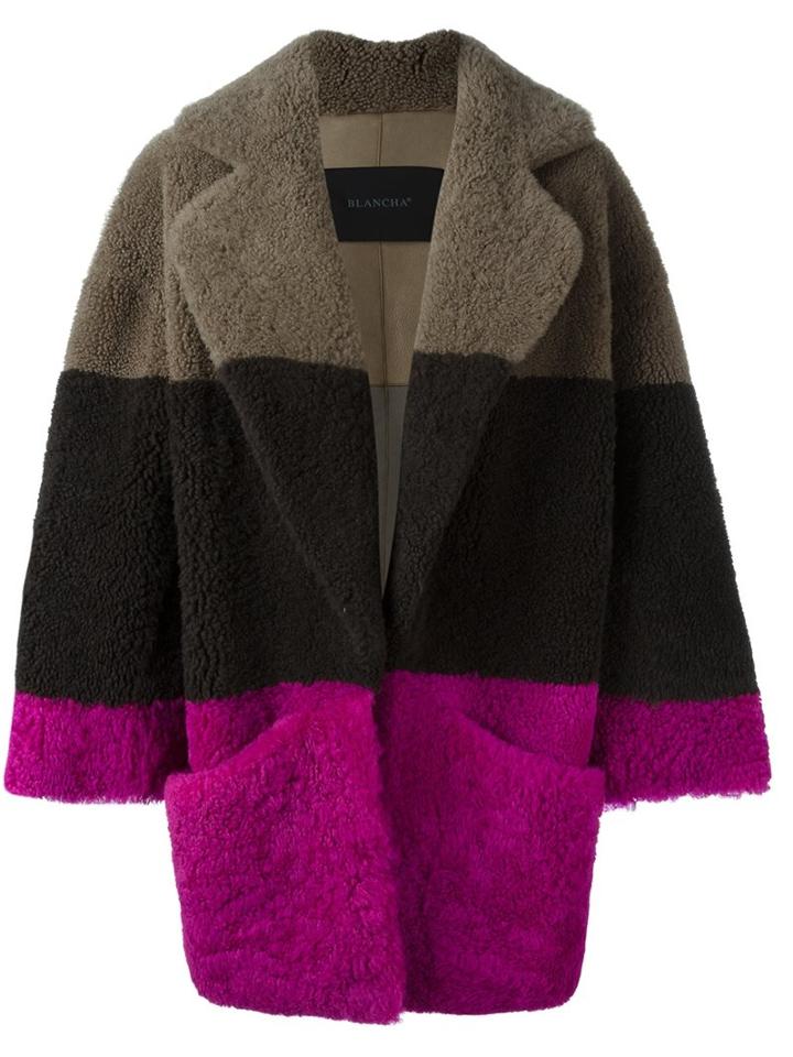 Blancha Striped Coat