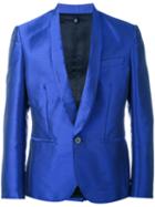 Christian Pellizzari - Taffeta Jacket - Men - Polyamide/polyester/viscose - 50, Blue, Polyamide/polyester/viscose