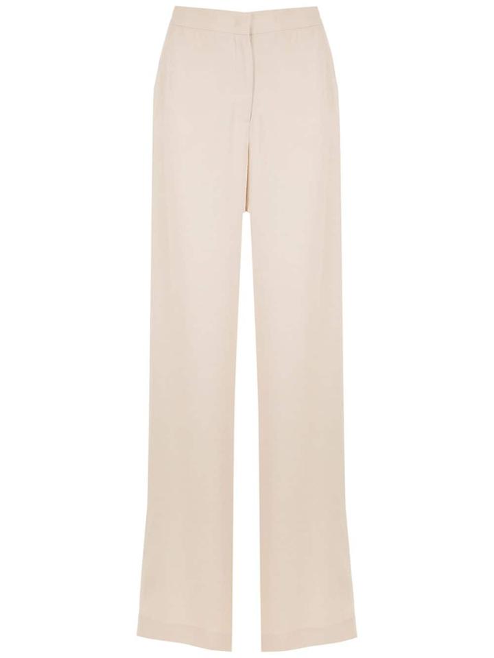 Egrey High Waisted Palazzo Pants - Neutrals