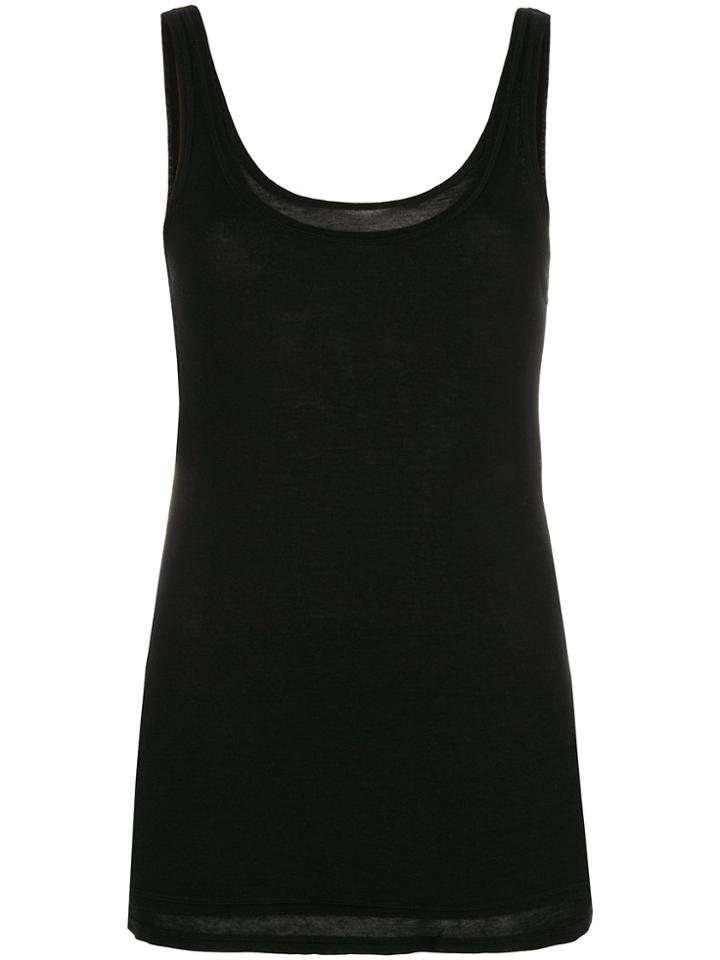 Kristensen Du Nord Layered Tank Top - Black
